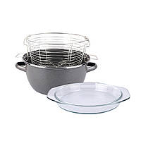 Фритюрниця K2 з кришкою 24 см VITRINOR 5.2 л