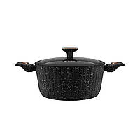 Каструля із кришкою SICILIA BOLLIRE 28 см 6.0 л Знімна ручка