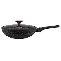 Сковорода із кришкою SICILIA BOLLIRE 28 см WOK Знімна ручка