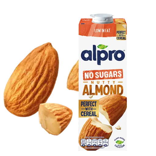 Напій Alpro Almond мигдальний без цукру, 1л