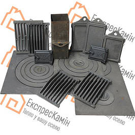 Комплектуючі для печей і барбекю Пічне литво