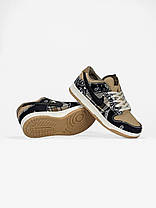 Чоловічі Кросівки Nike SB Dunk x Travis Scott Beige Black / Найк СБ Данк Тревіс Скотт Бежеві з Чорним, фото 4