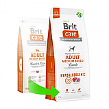 Сухий корм Brit Care Dog Hypoallergenic Adult Medium Breed для собак середніх порід гіпоалергенний з ягням 12 кг, фото 3