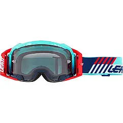 Маска для мотокросу мотоокуляри LEATT Goggle Velocity 5.5 Aqua Light Grey 58%