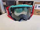Маска для мотокросу мотоокуляри LEATT Goggle Velocity 5.5 Aqua Light Grey 58%, фото 10