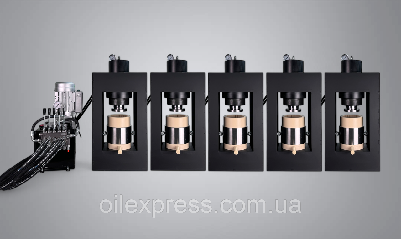 Професійний прес для олії 65 тонн холодного пресування капролон "PROMAX5" OilExpress