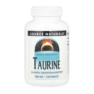 Source Naturals Taurine 500 mg 120 tab