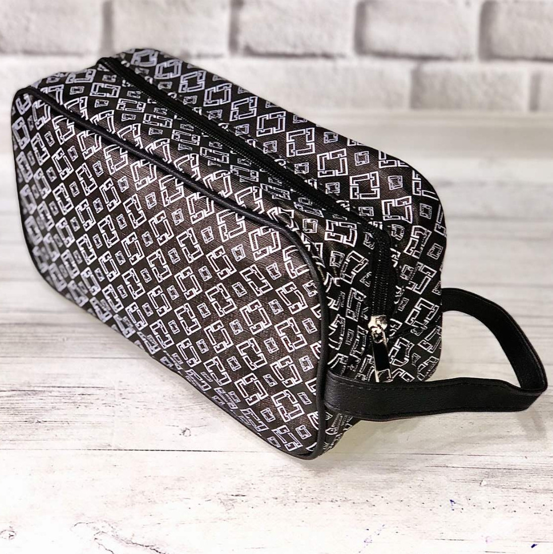 Косметичка пенал косметичка-сумка кожзам 26×15×10см