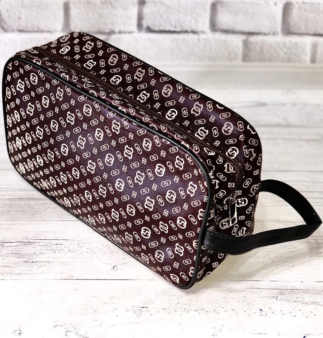 Косметичка пенал косметичка-сумка кожзам 26×15×10см, фото 1