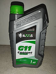 Axxis Антифриз GREEN G11 Coolant (зелений) -40 (Каністра 1кг)