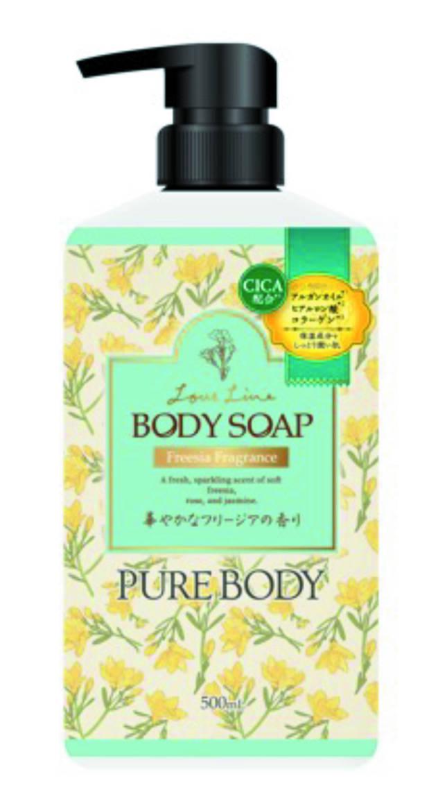 Гель для душу Pure Body CICA Аромат фрезії 500 мл