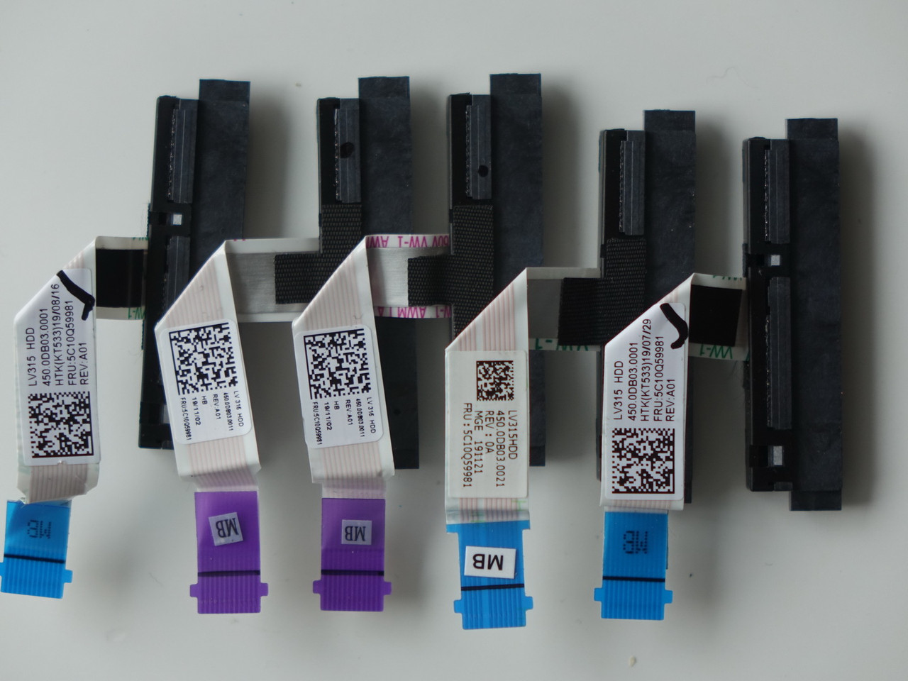 Шлейф HDD SSD Lenovo IdeaPad V130-15IKB, V330-15IKB, V330-15ISK, V130-15IGM (450.0DB03.0001, 5C10Q59981)