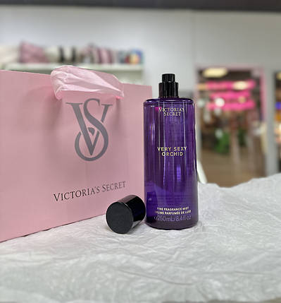 Пафрумований спрей для тіла Victoria's Secret Very Sexy Orchid Fragrance Mist 250мл, фото 3