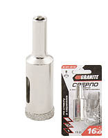 Свердла для скла та плитки трубчасті з алмазним напиленням