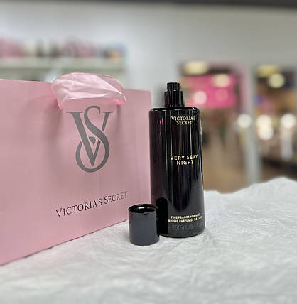 Парфумований спрей для тіла Victoria's Secret Very Sexy Night Fragrance Mist 250мл, фото 3