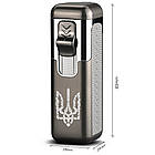 Зажигалка турбо 4 форсунки Україна в подарочній упаковці US-589U1, фото 2