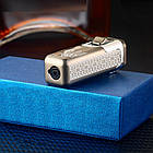 Зажигалка турбо 4 форсунки Україна в подарочній упаковці US-589U1, фото 4