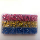 Набір кабельних наконечників гільзи (трубчасті обтискні клеми 0,5-4,0 мм 1200 шт., фото 2