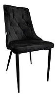 Стілець Велюр Max колір чорний