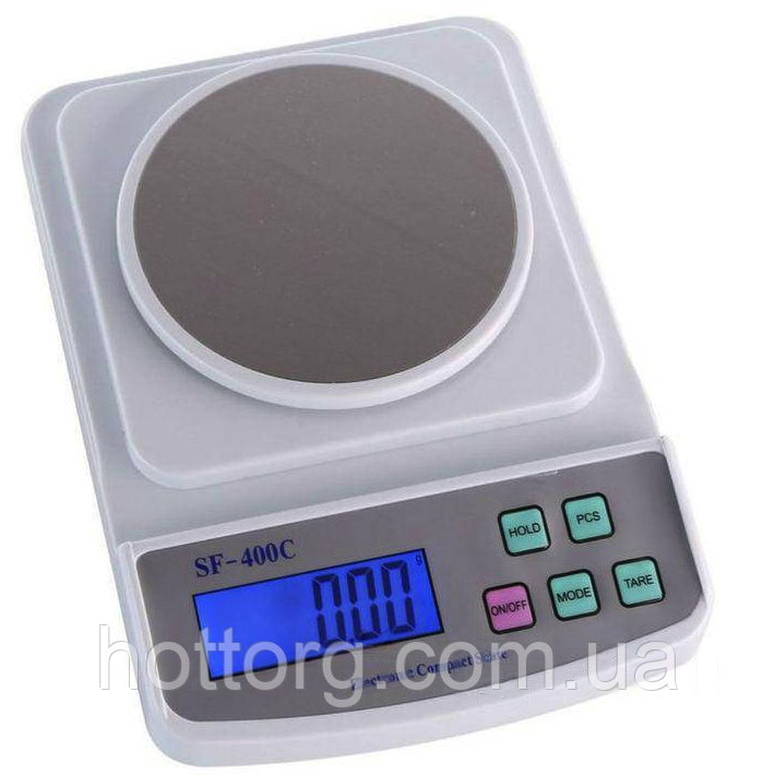 Ваги лабораторні електронні SF-400-C (500 г, 0.01 г), фото 1