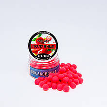 Бойли поп-апи "Покльовочка" полуниця 8 - 6*8мм міксована банка