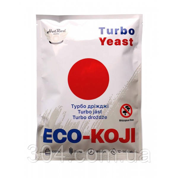 Зернові дріжджі Hot Rod ECO-Koji (300 г) на 25 кг зерна