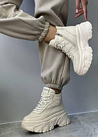 Кросівки  черевики еко шкіряні жіночі
