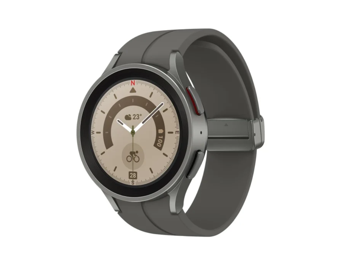 Смарт-годинник Samsung Galaxy Watch5 Pro 45mm Gray Titanium (SM-R920NZTA)