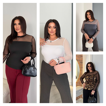 Лонгслів жіночий норма і батал, фото 1