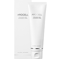 Пінка для глибокого очищення шкіри з колагеном Arocell Collagen Deep Cleansing Foam 120 мл