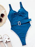 Розкішний,стильний та дуже зручний купальник зі знімним паском, фото 4
