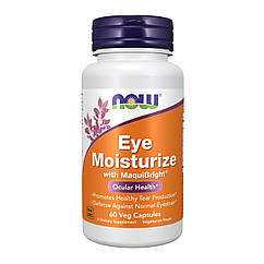 Зволоження очей Now Foods Eye Moisturize with MaquiBright® - 60 vcaps