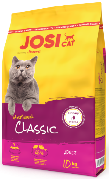 JosiCat Sterilised Classic 10 кг для стерилізованих кішок