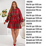 Сукня молодіжна в клітку 8519, фото 7