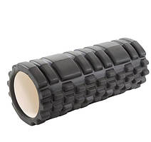 Массажный ролик 33х14 см чорний