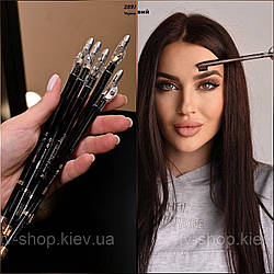 Набір олівців для очей і брів зі стругачкою 2 шт.