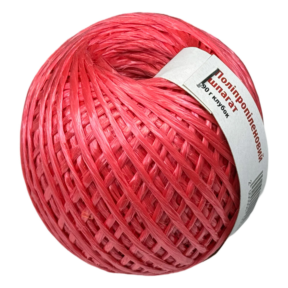 Шпагат поліпропіленовий 2мм х 80м, фото 1