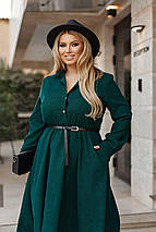 Сукня з вельвету батальні розміри, фото 3