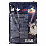 Сухий корм Brit Premium Cat by Nature Sterilised для стерилізованих котів з куркою 8 кг, фото 3