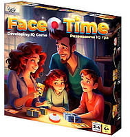 Розвиваюча настільна гра Face Time Данко Тойс для всієї родини, 2-4 гравці, 4+