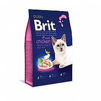 Сухий корм Brit Premium Cat by Nature Adult Chicken для котів з куркою 8 кг
