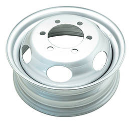 Диск колісний ГАЗ 3302, Ивеко 16H2x5.5J, 6x170, DIA 130, ET 106 (круглые отверстия) (металлик) EuroEx Венгрия