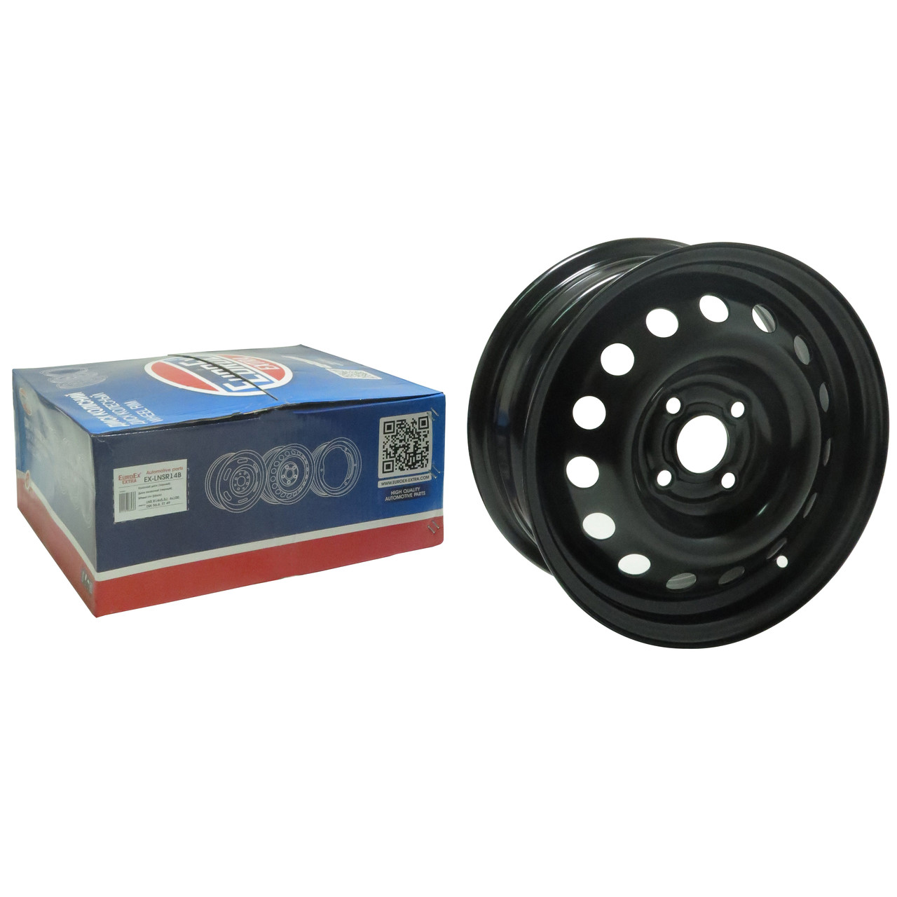 Диск колісний Ланос, LANOS (черный)   R14x5.5J, 4x100, DIA 56.6, ET 49 EuroEx Венгрия