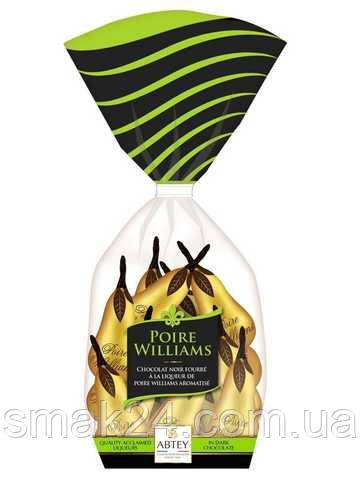 Конфеты из Черного шоколада Груша с Ликером Poire Williams Abtey 200 г  Франция