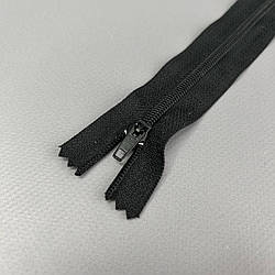 Блискавка брючна 18 см напівавтомат, чорний