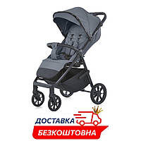 Прогулочная детская коляска с регулируемой ручкой El Camino Malta (ME 1182 Iron Gray)