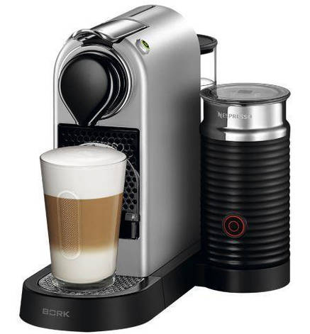 Капсульна кавоварка CitiZ and Milk Silver, Nespresso, фото 1