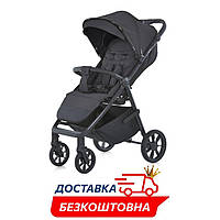 Прогулочная детская коляска с регулируемой ручкой El Camino Malta (ME 1182 Black Onyx)