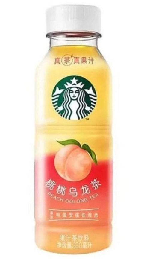 Холодний чай Starbucks Peach Oolong Tea 330 мл