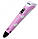 3D ручка Myriwell RP100B з набором пластику 20 кольорів 200 метрів Рожева, фото 3